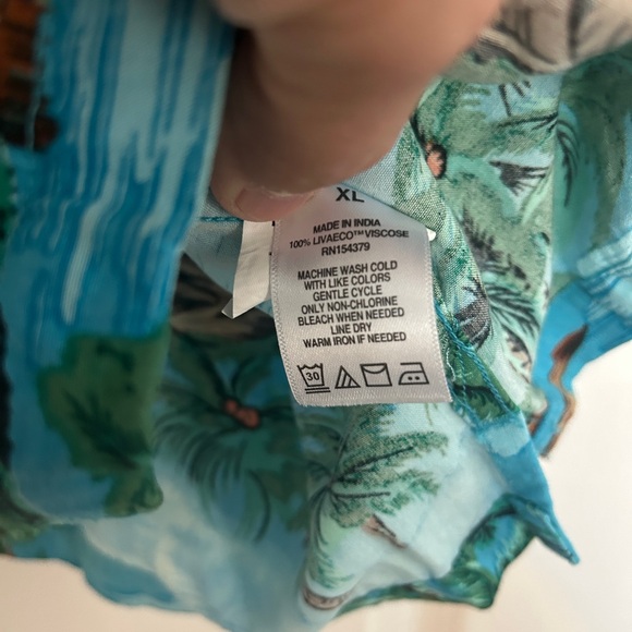 Men’s Aeropostale Hawaiian Shirt Size XL SS - Picture 5 of 6